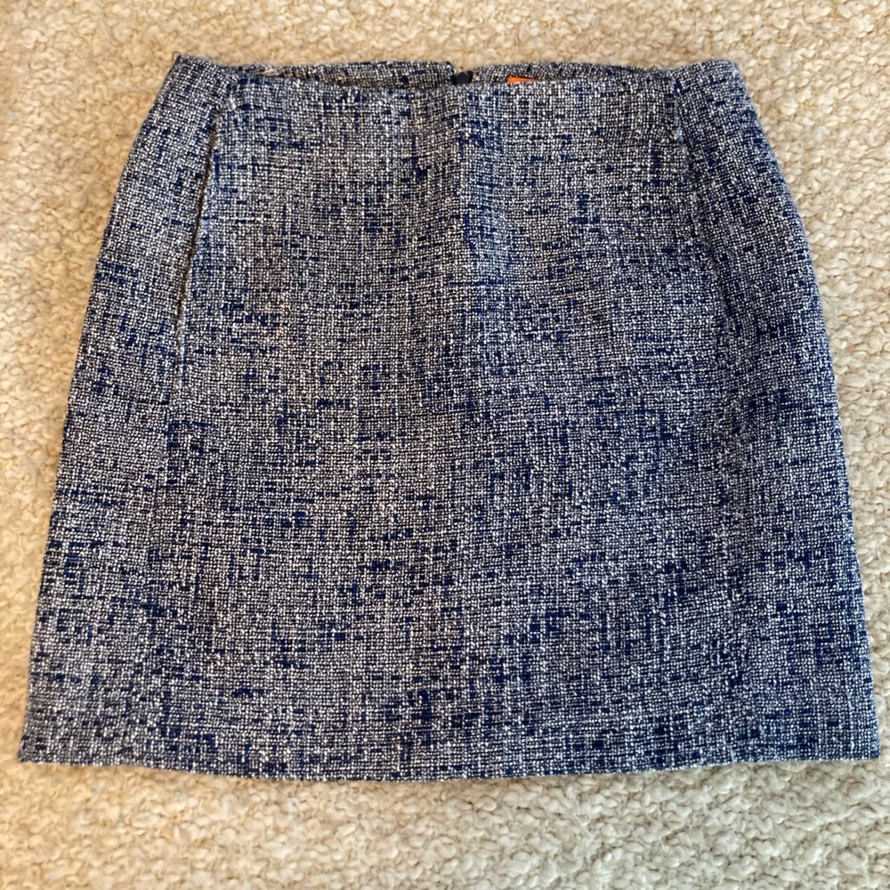 Joe Fresh Tweed Skirt in Navy size 2